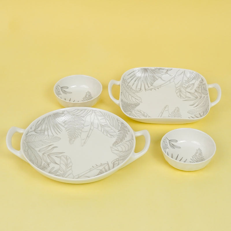 Buy Celene Serving Set - Four Piece Set Dinner Set from Vaaree