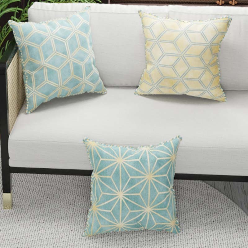 Buy Mara Cushion Cover - Set of Three Cushion Cover Sets from Vaaree