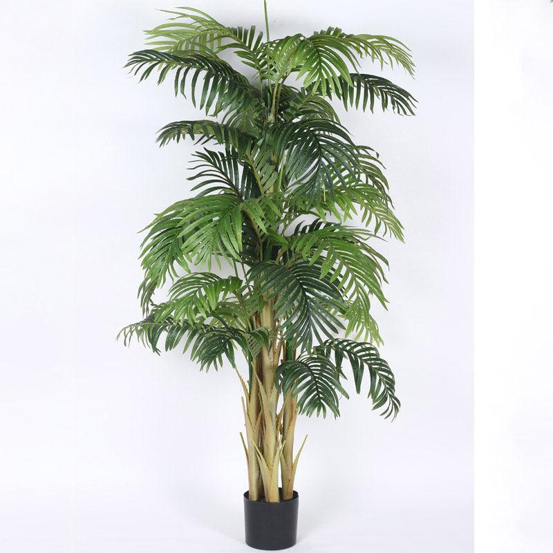 Buy Faux Realtouch Areca Palm Plant With Pot - 5.9 Feet Artificial Plants from Vaaree