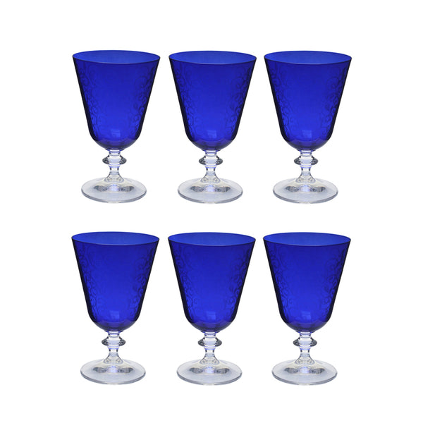 Buy Layla Wine Glasses (350 ML) - Set of Six Wine & Champagne Glasses from Vaaree