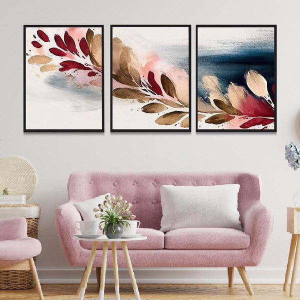 Buy Juliette Wall Art - Set Of Three Wall Art & Paintings from Vaaree