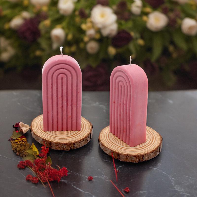 Buy Fista Chocolate Scented Pillar Candle Candles from Vaaree