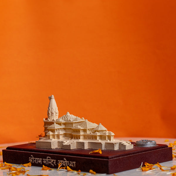 Buy Ram Mandir Resin Showpiece Showpieces from Vaaree