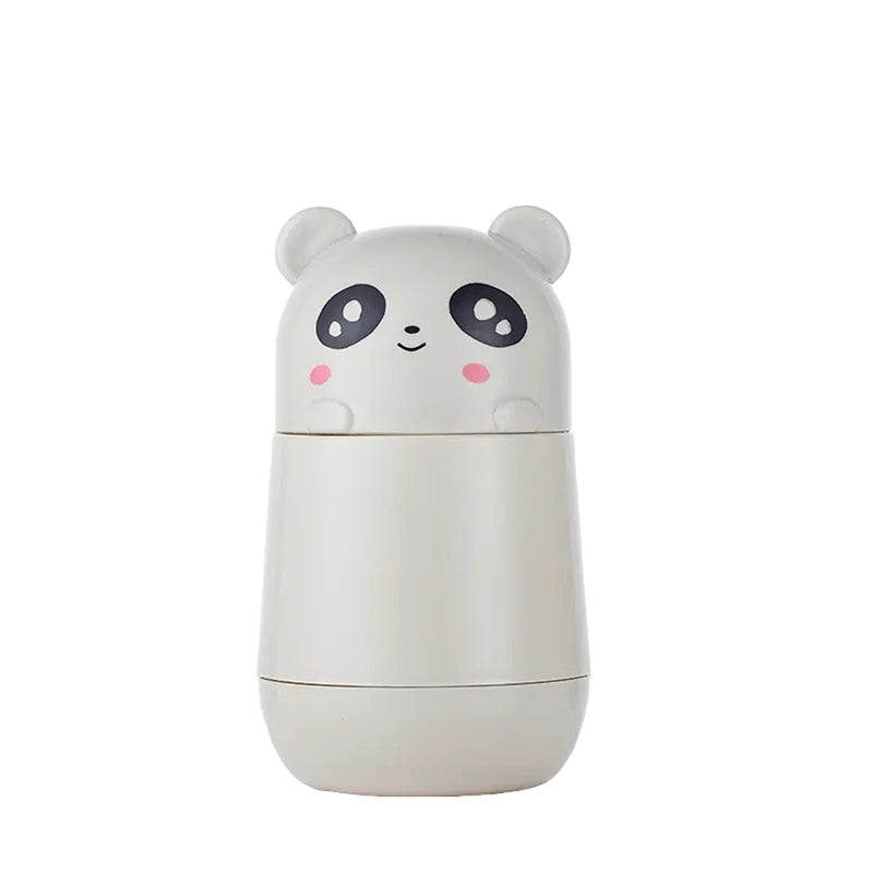 Bottle - Hydro Panda Kids Water Bottle (350 ML) - Grey