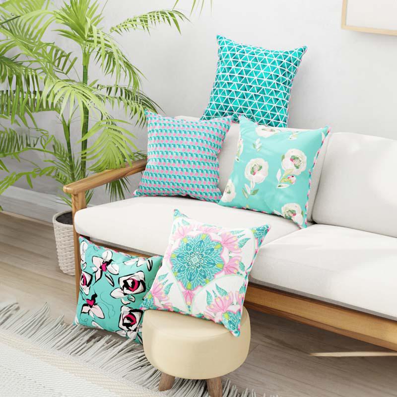 Buy Ibaio Cushion Cover - Set of Five Cushion Cover Sets from Vaaree