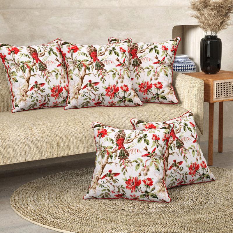 Buy Ramiya Floral Cushion Cover - Set Of Two Cushion Cover Sets from Vaaree