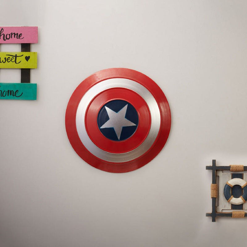 Buy Captain America Shield Wall Accent Wall Accents from Vaaree