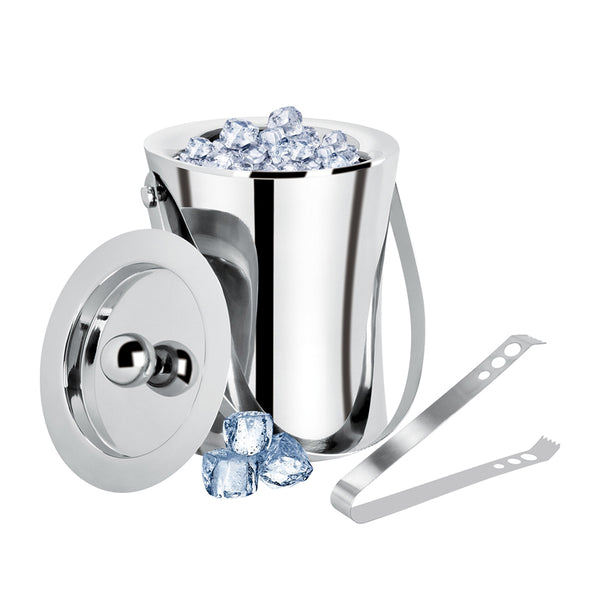 Buy Fronik Ice Bucket With Tong - 900 ML Barware Set from Vaaree