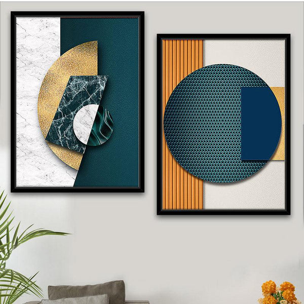 Buy Cordelia Abstract Wall Art - Set Of Two Wall Art & Paintings from Vaaree