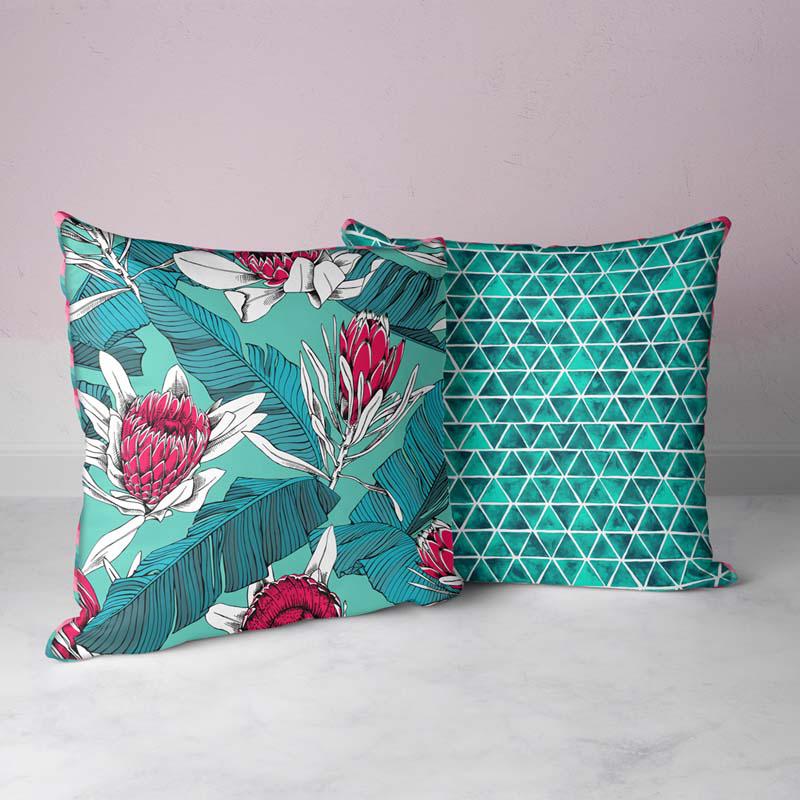 Buy Tropasia Cushion Cover - Set of Two Cushion Cover Sets from Vaaree