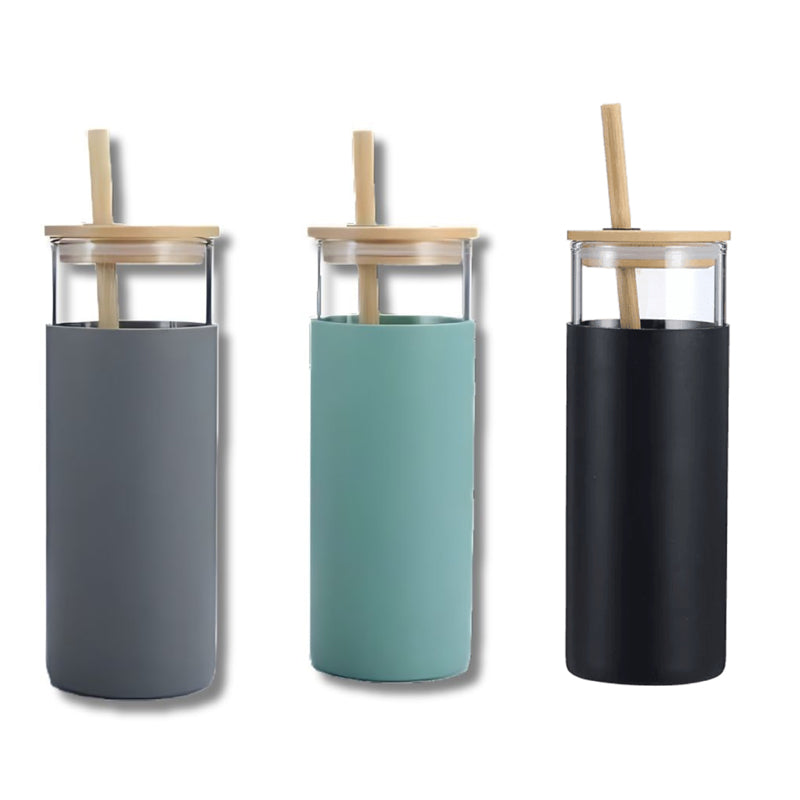 Bottle - Riva Sipper 450 ML Tumbler (Grey/Black/Green) - Set Of Three