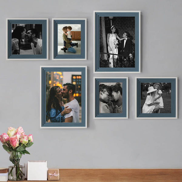 Buy Dinva Photo Frame - Set Of Six Photo Frames from Vaaree