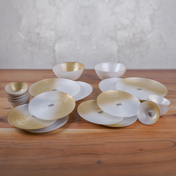 Buy Wiero Dinner Set - Twenty Six Piece Set Dinner Set from Vaaree