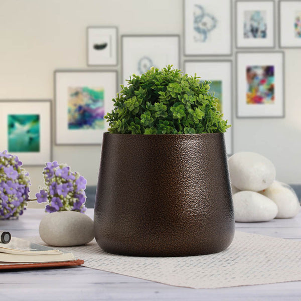 Buy Nita Handcrafted Planter - Brown Pots & Planters from Vaaree