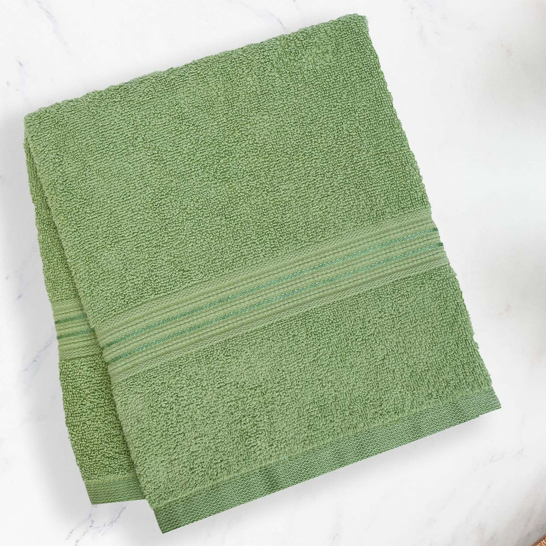 Bath Towels - Micro Cotton LuxeDry Solid Bath Towel - Forest Green