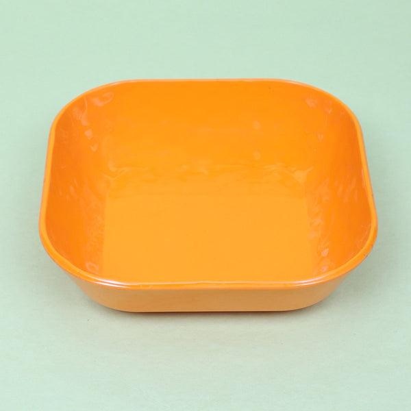 Buy Alga Serving Bowl (Orange) - 1300 ML Serving Bowl from Vaaree