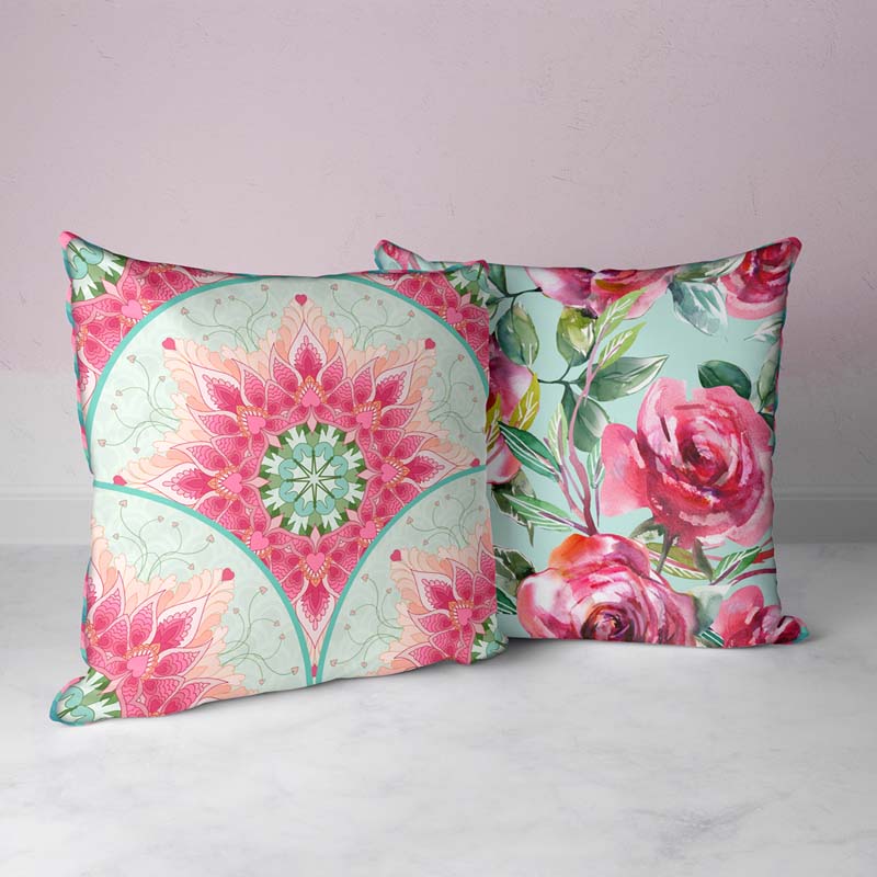 Buy Velina Cushion Cover - Set of Two Cushion Cover Sets from Vaaree