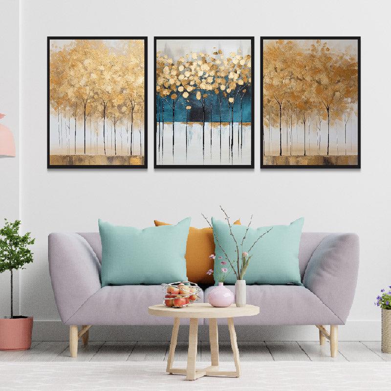 Buy Sidonie Wall Art - Set Of Three Wall Art & Paintings from Vaaree