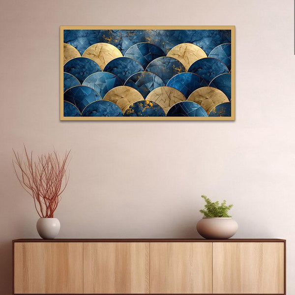 Buy Lireta Abstract Wall Painting With Frame Wall Art & Paintings from Vaaree