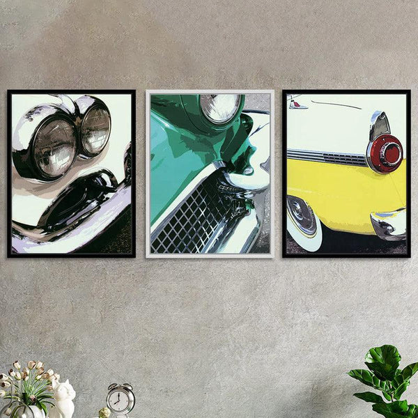 Buy Milion Wall Art - Set Of Three Wall Art & Paintings from Vaaree