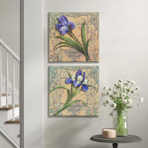 Buy Bishop Floral Wall Art - Set Of Two Wall Art & Paintings from Vaaree