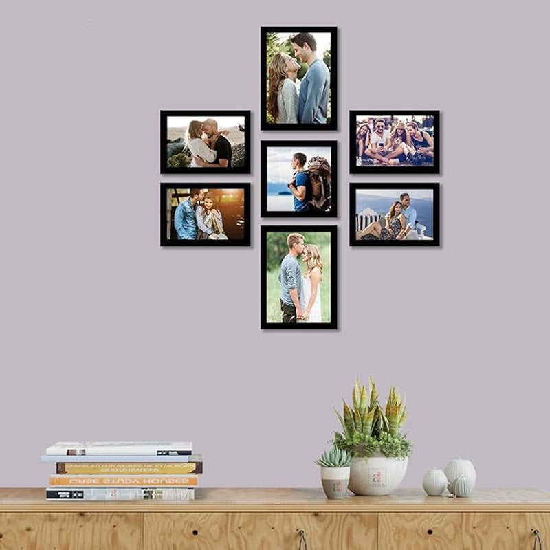 Buy Daphne Wall Photo Frame - Set of Seven Photo Frames from Vaaree