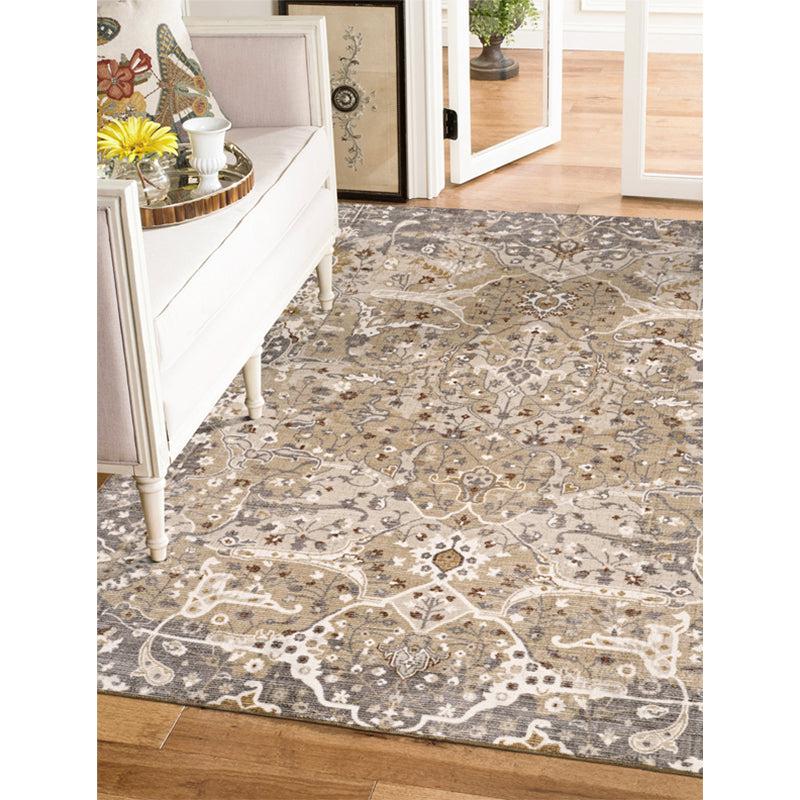 Buy Aziza Ethnic Carpet - Brown Carpet from Vaaree