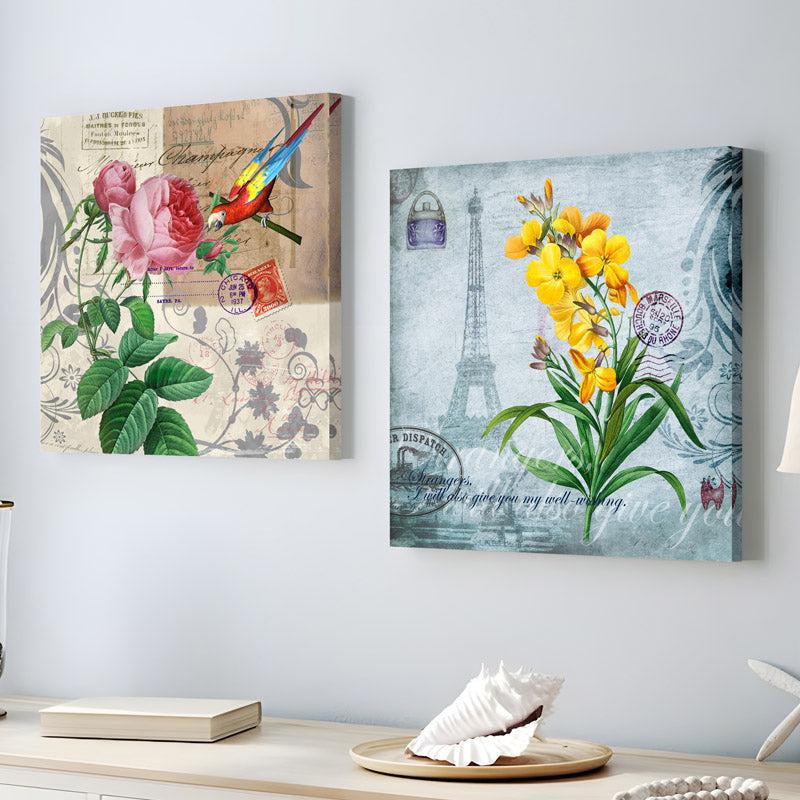 Buy Floral Fix Wall Art Wall Art & Paintings from Vaaree