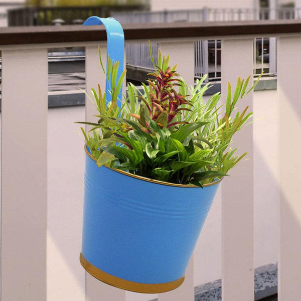 Buy Lush Glow Planter - Blue Pots & Planters from Vaaree