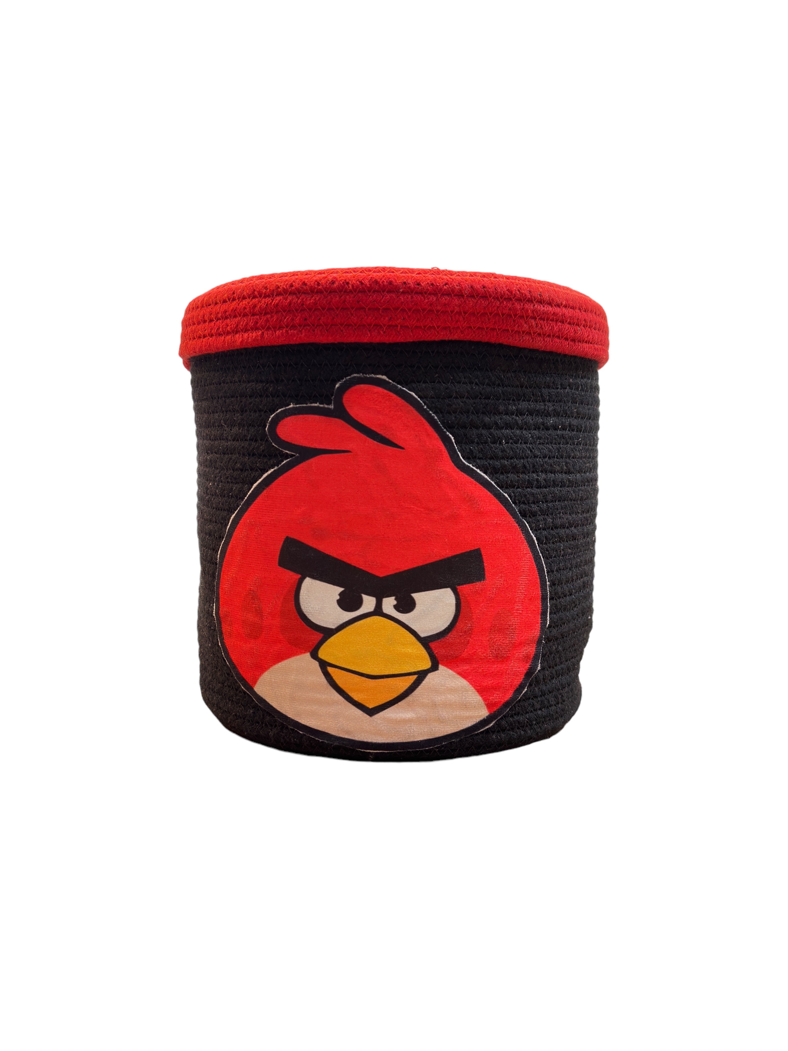 Buy Angry Birds Natural Fiber Kids Storage Basket Storage Basket from Vaaree