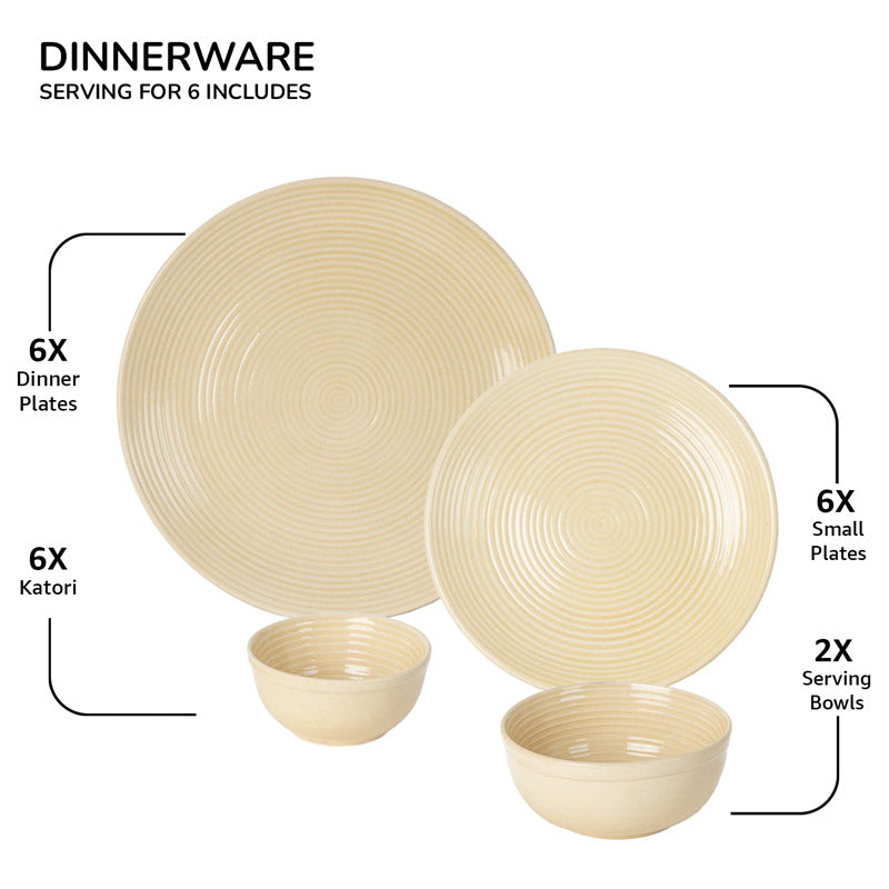 Buy Fabio Dining Set - Twenty Piece Set Dinner Set from Vaaree