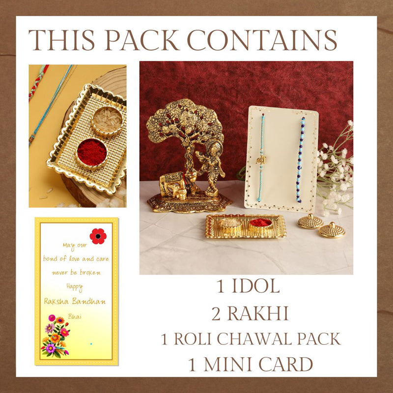 Buy Nandi Krishna Rakhi Hamper Rakhi Hamper from Vaaree