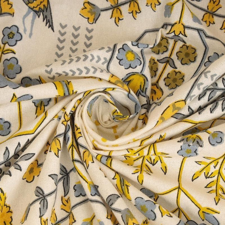 Buy Utopia Jaipuri Bedsheet - White at Vaaree online | Beautiful Bedsheets to choose from