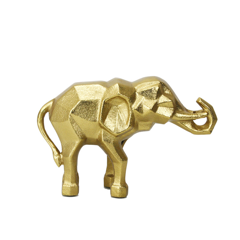 Buy Fancy Ellie Aluminium Showpiece - Gold Showpieces from Vaaree