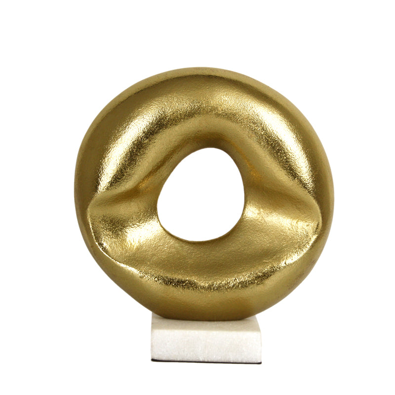 Showpieces - Astroy Donut Showpiece - Gold