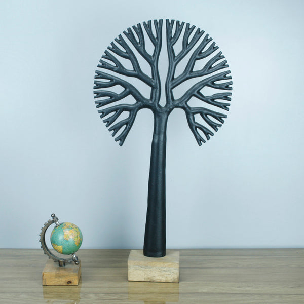 Showpieces - Masai Agna Tree Showpiece - Black