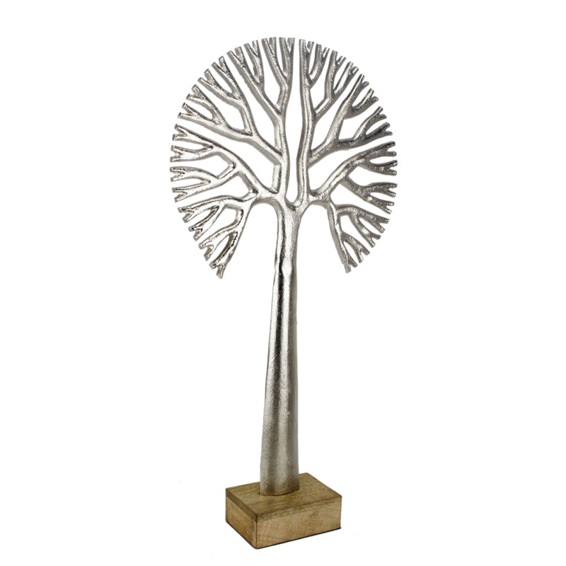 Buy Masai Agna Tree Showpiece - Silver Showpieces from Vaaree