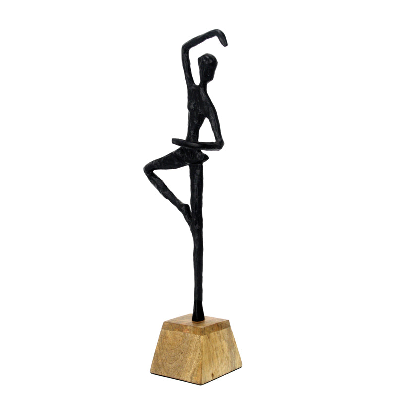 Buy Bravo Ballerina Showpiece - Black Showpiece from Vaaree