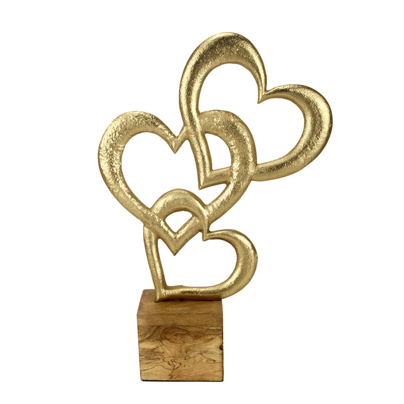 Buy Lovely Loop Showpiece - Gold Showpieces from Vaaree