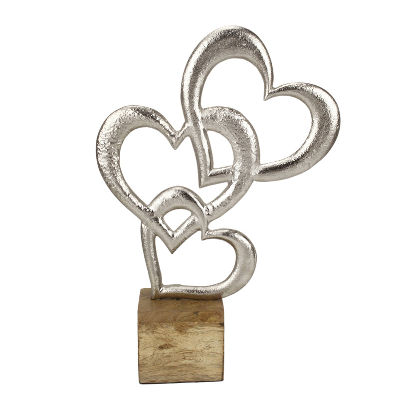 Buy Lovely Loop Showpiece - Silver Showpieces from Vaaree