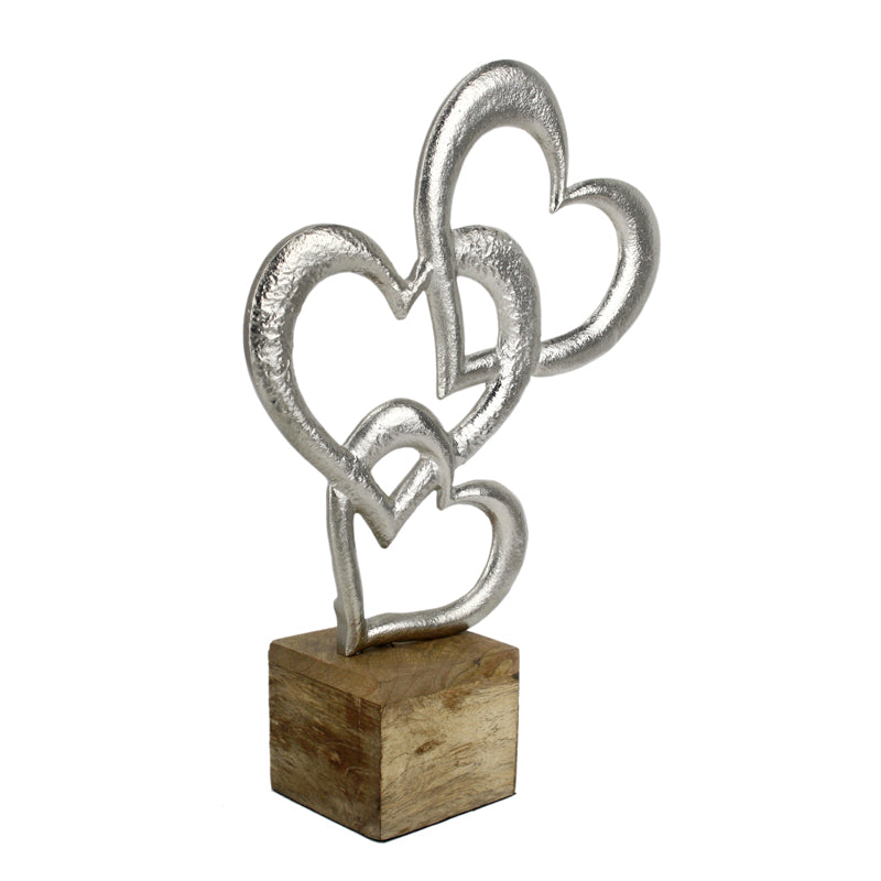 Buy Lovely Loop Showpiece - Silver Showpieces from Vaaree