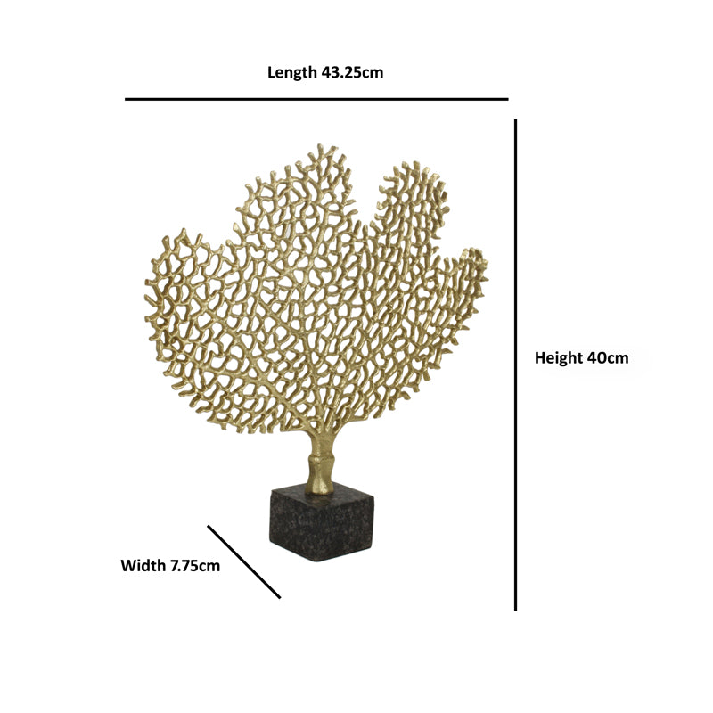 Buy Hritha Tree Showpiece - Gold Showpiece from Vaaree