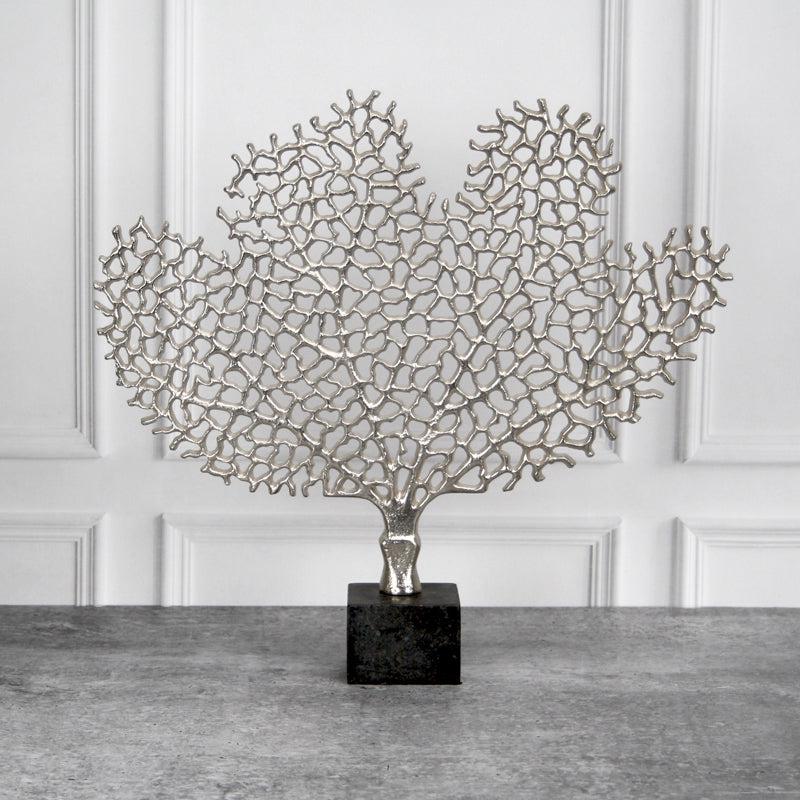 Buy Hritha Tree Showpiece - Silver Showpiece from Vaaree