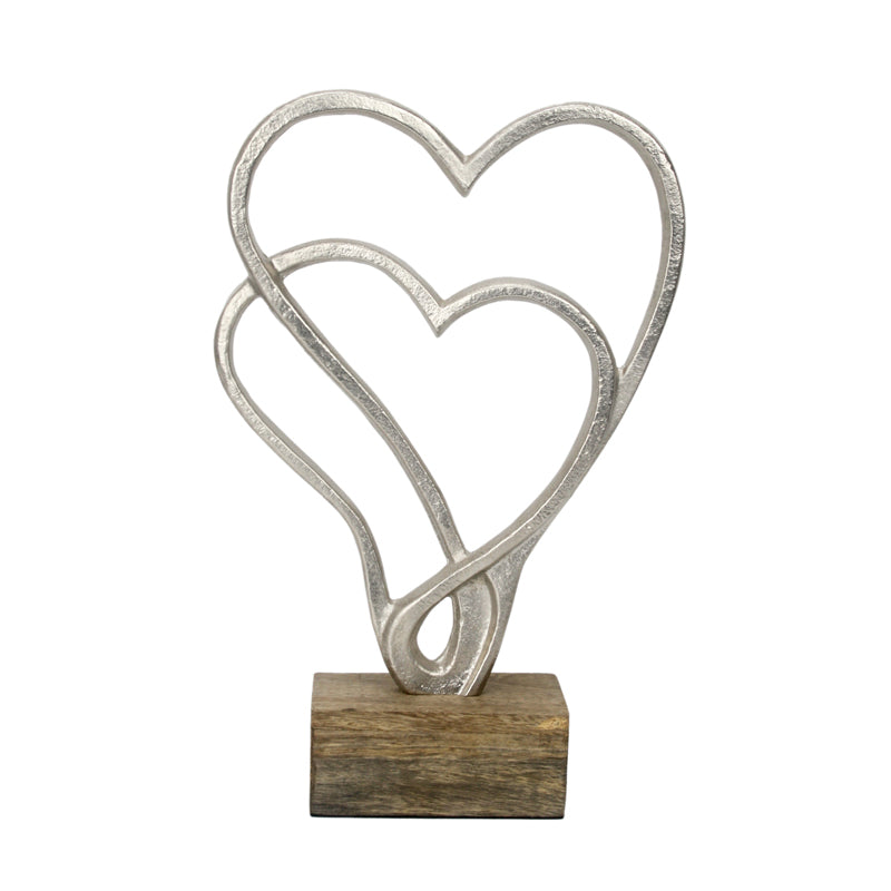 Buy Love Lamore Showpiece - Silver Showpieces from Vaaree