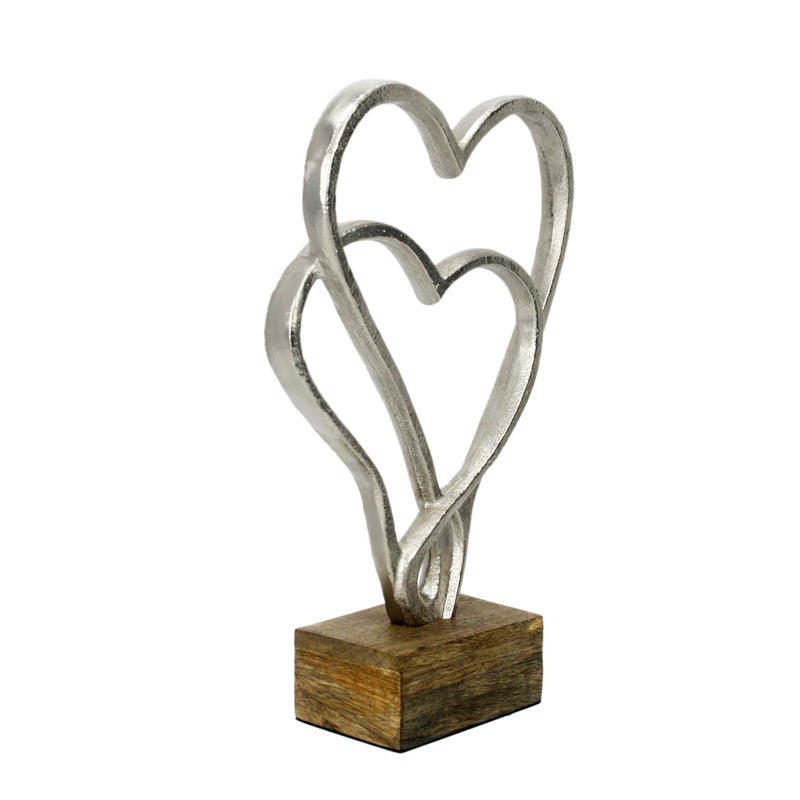 Buy Love Lamore Showpiece - Silver Showpieces from Vaaree