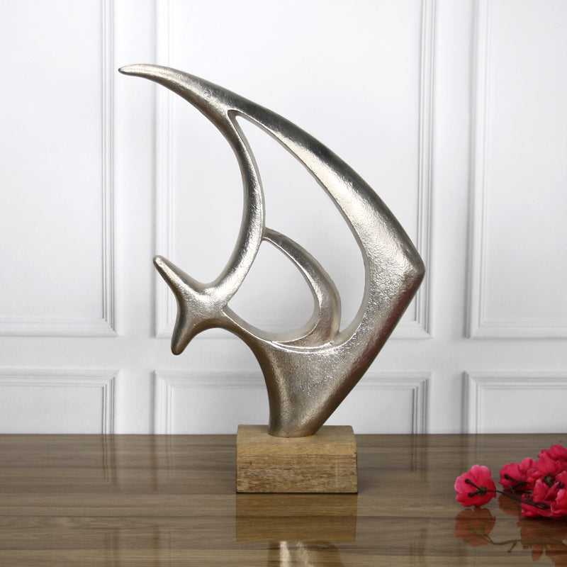 Buy Fishy Finesse Showpiece Showpieces from Vaaree