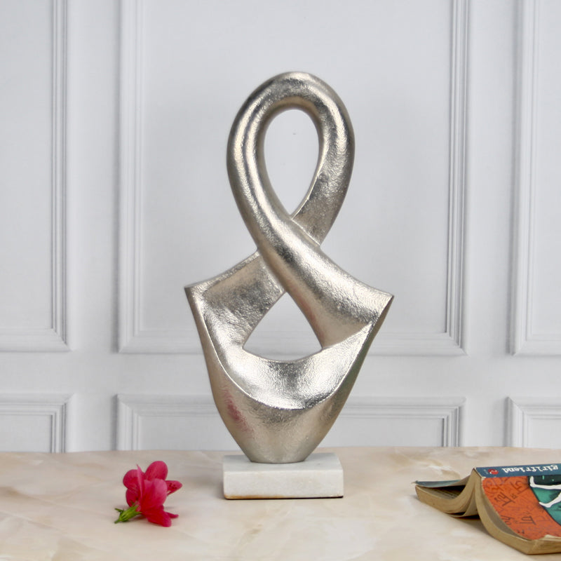 Buy Abstract Gala Showpiece - Silver Showpieces from Vaaree