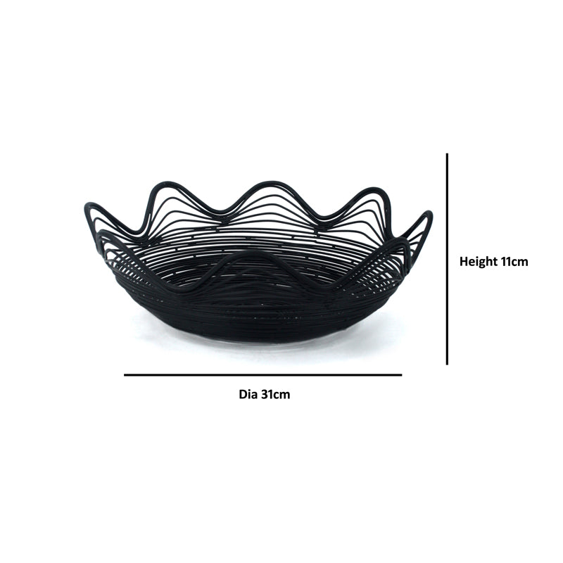 Accent Bowls & Trays - Ectora Wavy Accent Bowl