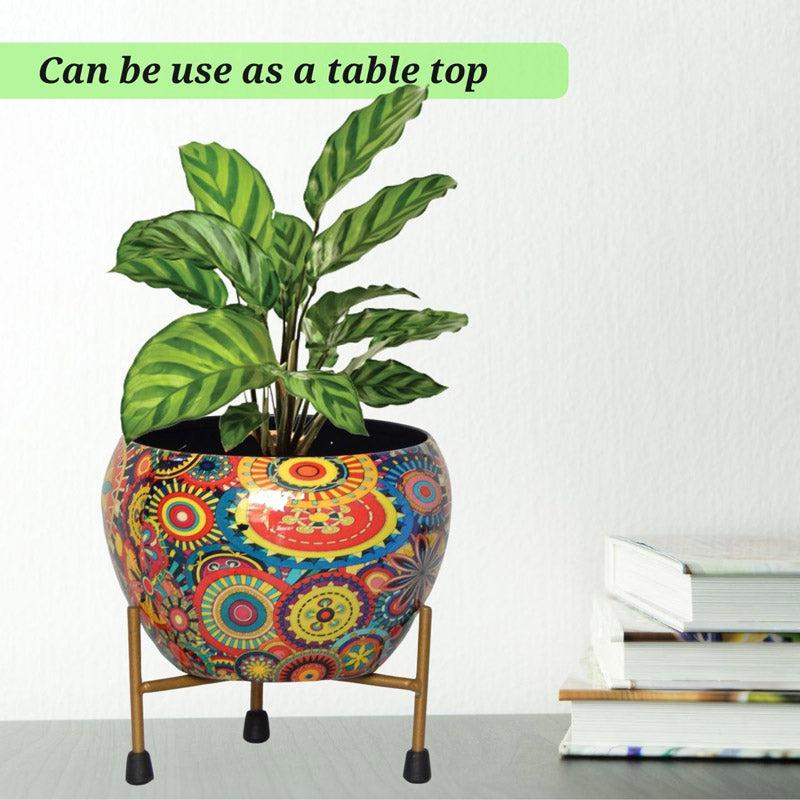 Buy Kairali Ethnic Planter With Stand Pots & Planters from Vaaree