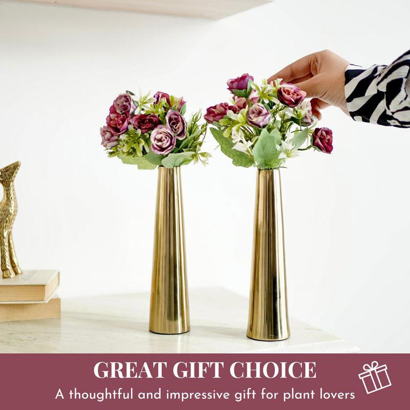 Buy Vesa Slim Vase - Set Of Two Vase from Vaaree